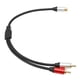 thumbnail image 3 of Cable, 1RCA hembra a 2RCA RCA hembra a RCA macho Cable de extensión Uso conveniente, 3 of 8