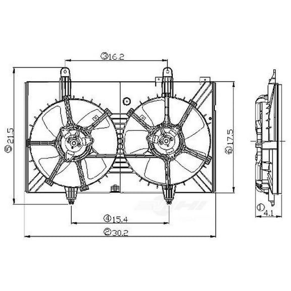 Engine Cooling Fan Assembly
