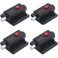 thumbnail image 1 of 4pcs Bouton de Fenêtre à Ressort Serrure Automatique de Porte avec Bouton à Ressort, 1 of 5
