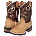 thumbnail image 3 of The Western Shops Kids Boys Western Leather Cowboy Boot (Toddler/ Little Kid), 3 of 5