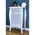 thumbnail image 7 of Heather Ann Creations Amelia Collection 1 Drawer 1 Door Mirrored Accent Cabinet End Table, 7 of 7
