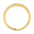thumbnail image 3 of Mauli Jewels Rings for Women 0.12 Carat Engagement Wedding Band 4-prong 10K Solid Yellow Gold, 3 of 5