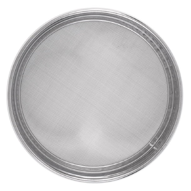 Cateissary Tamiz de harina de acero inoxidable, colador de polvo, colador de té, separador de bebidas, especias, tamiz de malla, filtro de alimentos Herramientas y accesorios para hornear Plata Cateissary JJ22657-00