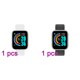 thumbnail image 1 of Y68 Pulsera inteligente Frecuencia cardíaca Pulsera inteligente Presión arterial Ejercicio Reloj Bluetooth [plateado + plateado negro] Inevent EL5008-02B*1+EL5008-04B*1, 1 of 7