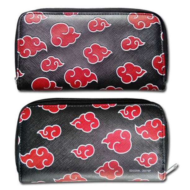 Wallet Naruto Shippuden Akatsuki Jrs Zip Around Ge Walmart Com