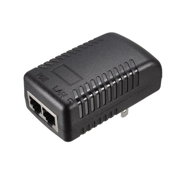 24V 1A POE Power Supply Injector Power over Adapter Wall Plug