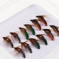 thumbnail image 2 of Soidarity Luya Bait-gancho afilado y resistente para arroyos y ríos, accesorios de pesca, cebo de conejo de peluche Pescar Verde 8 piezas doce, 2 of 6