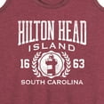thumbnail image 3 of Instant Message - Hilton Head Island Collegiate - Women's Racerback Tank Top, 3 of 6