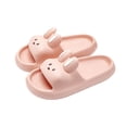 thumbnail image 3 of Cartoon Rabbit Indoor Slippers for Couples EVA Material Soft Comfy Lightweight Breathable Non Slip Flat Heel Home Outdoor Summer Use, 3 of 6