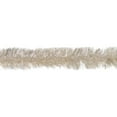 thumbnail image 4 of Northlight Shiny Tinsel Two-Tone Christmas Garland - 18' x 3" - Champagne Silver, 4 of 7