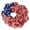 B, variant on PALIFEUR 4th of July Wreath, 11.81 Inch Patriotic Wreaths for Front Door, Artificial Floral Door Wreaths Decorations for Memorial Day Independence Day Veterans Day, Red Blue White