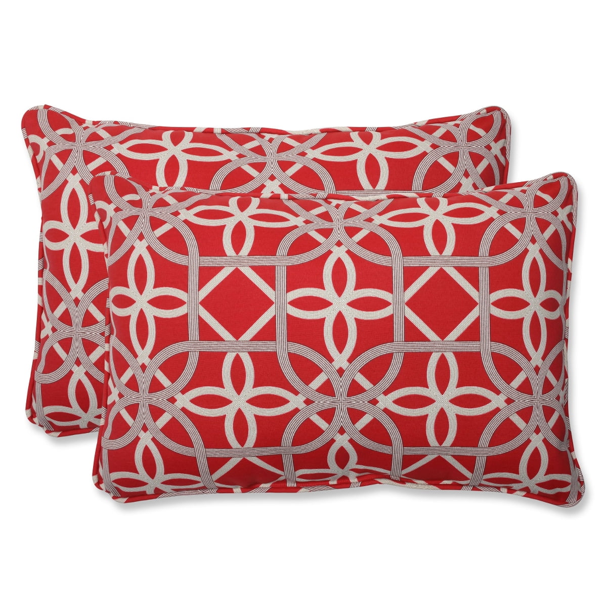 Set of 2 Brick Red Embraced Montage Outdoor Corded