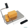 thumbnail image 1 of Sirene Stainless Steel Cheese Slicer with Board and Grids, 5 Replaceable Wires with Case, 1 of 8