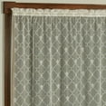 thumbnail image 2 of Touch of Class Victorian Ivory Fleur-de-Lis Rod Pocket Curtain Sets, 56 x 95 in, 2 of 3