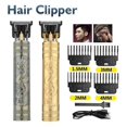 thumbnail image 2 of Cortapelos y recortadora de barba T9 para hombre, profesional, recargable por USB y con múltiples longitudes., 2 of 5