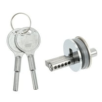 Locking Bolt with Key Safety Locks for Cupboards Useful Keys Home Sliding Door Latch