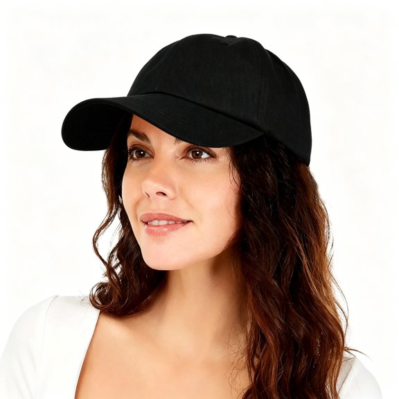 TELOLY Womens Satin Lined Unstructured Baseball Cap Unisex Silk Lining Washed Cotton Adjustable Vintage Dad Hat