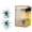 C, variant on 2Pcs Dice Bait, Urchin Bait for Bass Fishing, Floating TPE Creature Lures - 3.6'' Multi-Tentacle Soft Bait for Bass, Walleye, Pike, Wacky Rig/Neko Rig and Finesse
