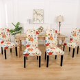 thumbnail image 5 of Touchbetter Chair Covers for Dining Room Set of 6, Stretch Pattern Dining Chair Cover Washable Kitchen Chair Slipcovers Removable Seat Protector Covers for Home Party Wedding Ceremony, 5 of 8