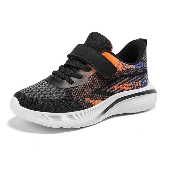 FhsagQ Winter Shoes Kids Winter Shoes Size 5 Big Kid Trainers for Boys Trainers Girls Indoor Shoes Children's Sports Shoes Trainers Tennis Shoes Leisure Shoes Outdoor Running Shoes Black Size 35