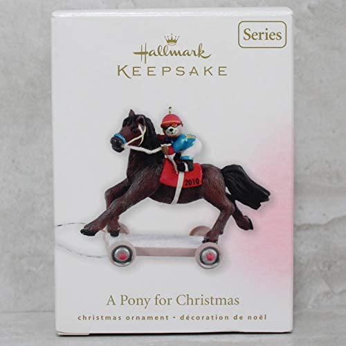 Hallmark Pony For Christmas 2022 Hallmark Keepsake Ornament A Pony For Christmas 13Th In Series 2010 -  Walmart.com