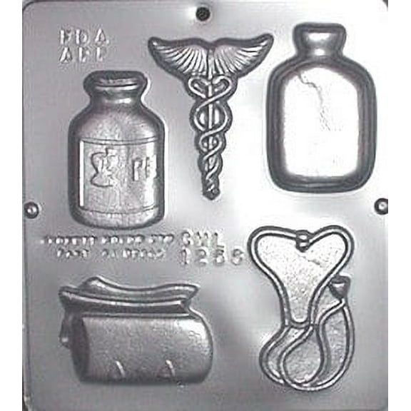 1256 Doctor Medical Assortment Chocolate Candy Mold