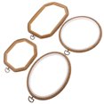 thumbnail image 2 of 4Pcs Embroidery Hoops Sewing Hoops Cross Stitching Circles Craft Sewing Frames for Cross Stitch, 2 of 9
