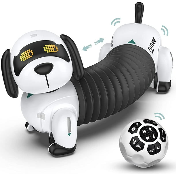 Robot électronique pour animaux de compagnie Chien avec sac Marche