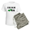 thumbnail image 5 of CafePress - Irish Nurse RN Women's Light Pajamas - Women's Short Sleeve Print T-Shirt and Pants Light Cotton Pajama Set, 5 of 7