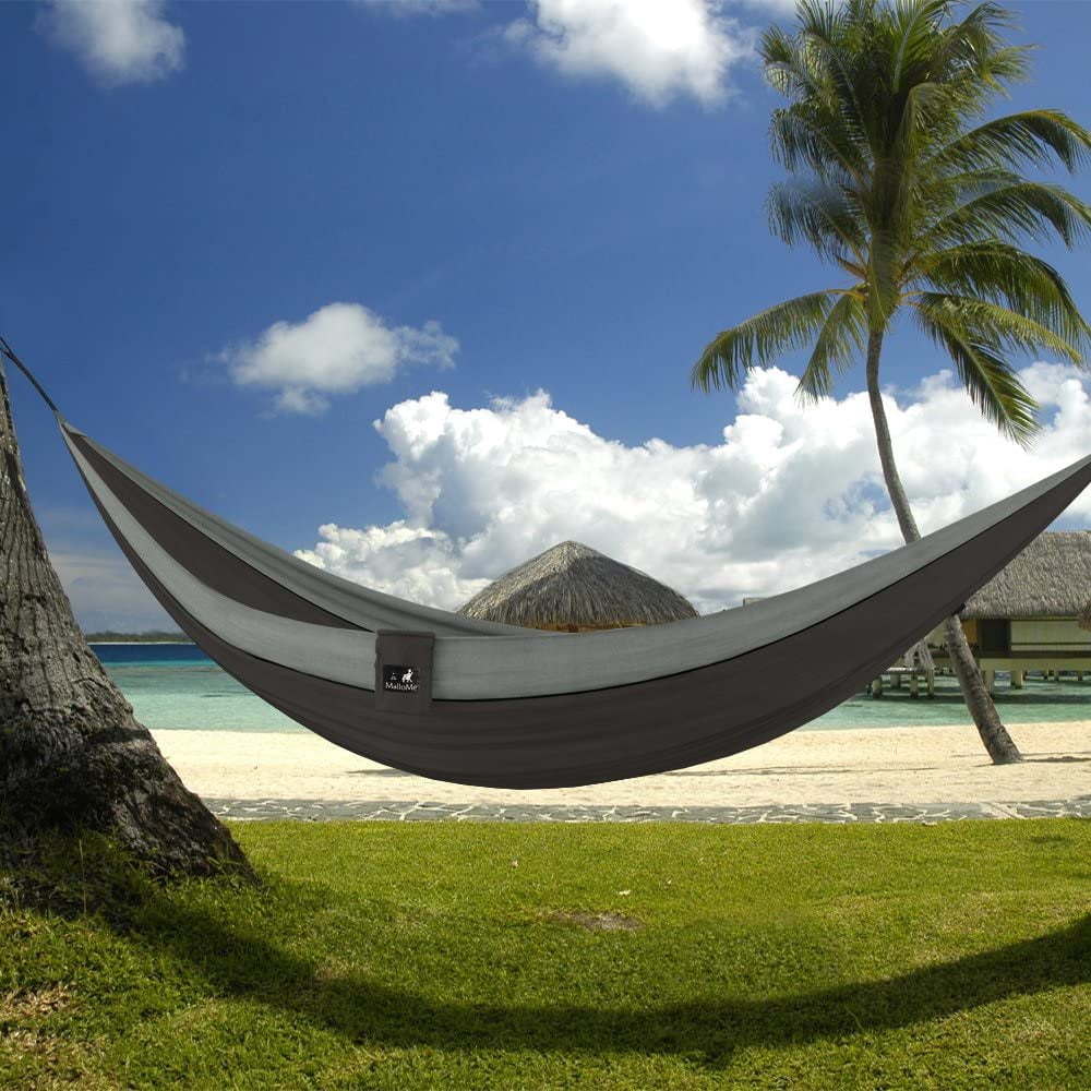 Camping Hammock for Adults & Kids - Portable Hammocks for Outside - Hamacas para Adultos Outdoor Single & Double Two 2 Person Hammock - Hamaca/Hamacs/Amacas Heavy Duty Tree Travel Hamock