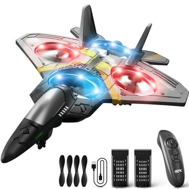 4DRC Drone RC Aircraft Remote Control Foam Glider RC Glider Plane Fixed Wing Airplane Toys for Kids Beginners Adults,Silver