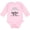 AD-Pink, variant on Together, We Fight Lung Cancer Awareness Boys or Girls Long Sleeve Baby Bodysuit