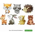 thumbnail image 3 of 7PCS Woodland Animal Balloons Forest Animals Foil Mylar Balloon for Woodland Themed Baby Shower,Jumbo Bunny Fox Squirrel Hedgehog Raccoon Balloons Woodland Balloons for Birthday Party Decorations, 3 of 6