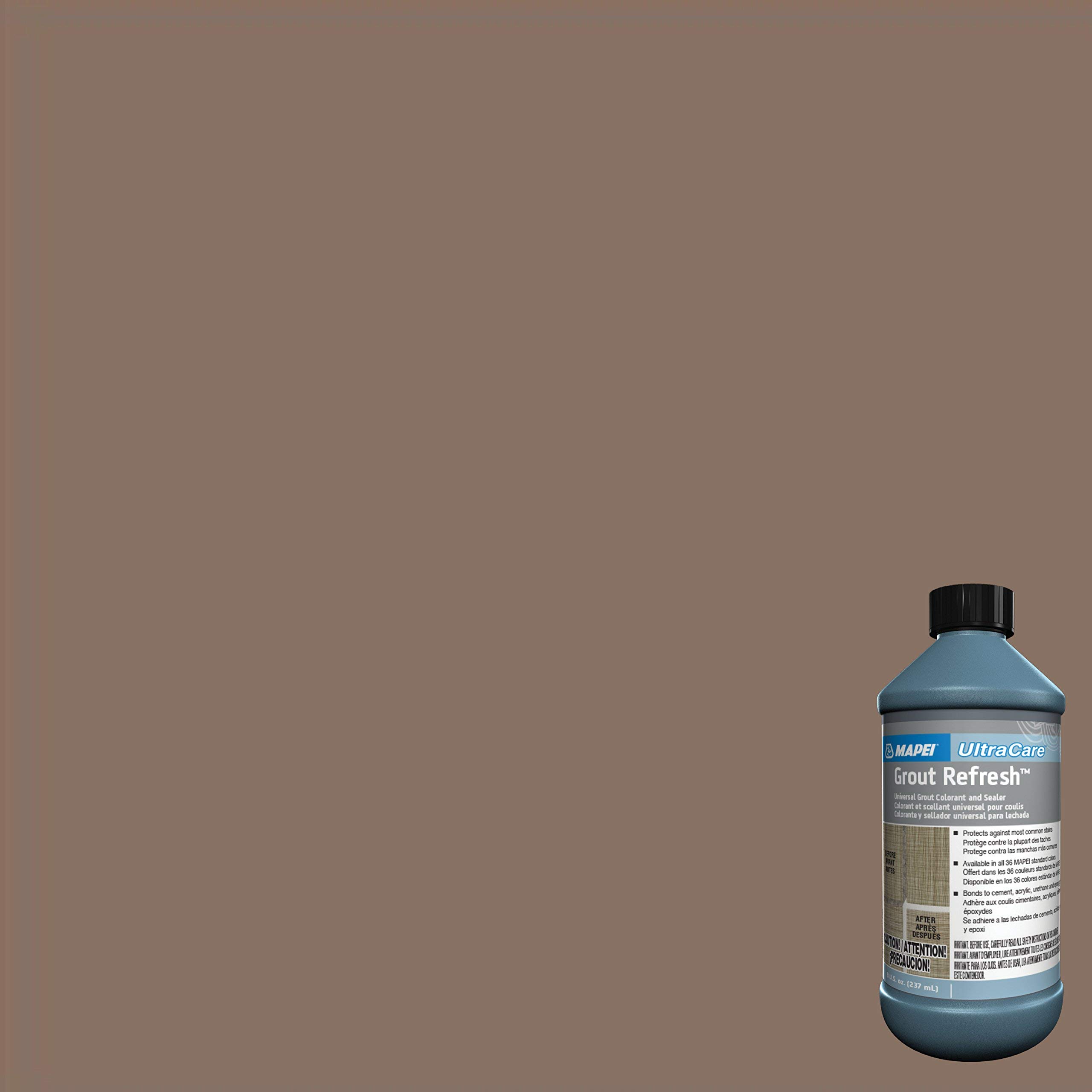 Mapei Grout Refresh Colorant and Sealer: Grout Paint and Sealant - 8 Ounce Bottle, Mocha