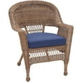 thumbnail image 3 of Wicker Patio Chairs Set of 2 with Cushions - Outdoor Furniture for Porch Deck Garden-Color:Honey, 3 of 7