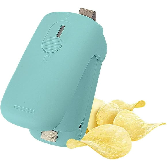 Portable Sealing Machine with Heat Seal & Cutter, 2 in 1 Design for On-the-Go Freshness