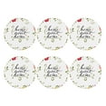 thumbnail image 2 of Balery 6 Pcs Home Sweet Home Floralleather Coasters Set, Drink Table Cup Coasters For Living Room Kitchen Coffee Decor, 2 of 9
