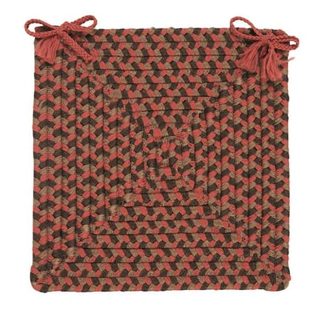 

Colonial Mills Tiburon - Rusted Rose Chair Pad