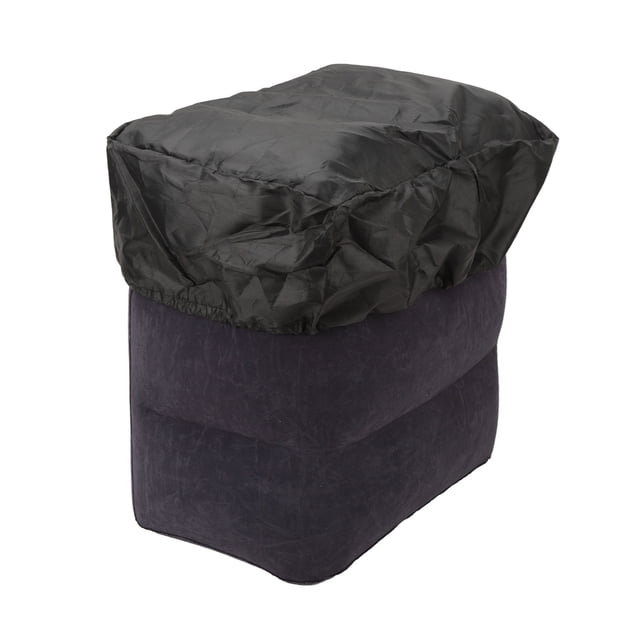 Reposapiés inflable, almohada inflable para reposapiés, almohada de viaje para reposapiés, almohada inflable para reposapiés, diseño fácil de usar