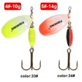 thumbnail image 1 of FISH KING, nuevo señuelo de pesca de Metal, 4g, 4,8g, 7g, 10g, 14g, cebo giratorio, cebos duros de alta calidad, anzuelo triple, aparejos de pesca para Lucio Tan Jianjun unisex, 1 of 2