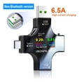 thumbnail image 2 of Color PD USB Tester DC Digital Multimeter Voltmeter Current Voltage Type-C Meter Amp Ammeter Detector Power Bank Charger Tester ,Updated USB Tester, 2 of 6
