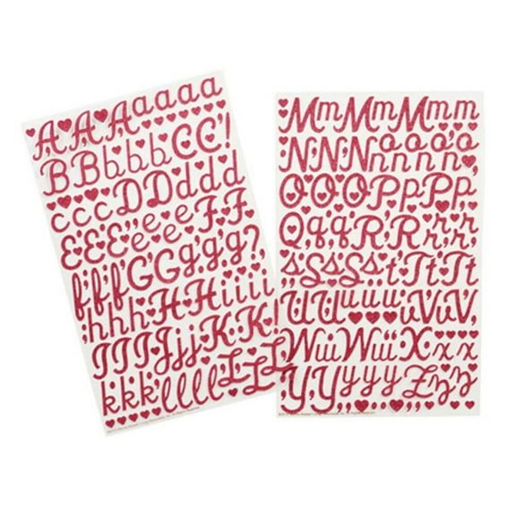 Martha Stewart Crafts Glitter Alphabet Stickers