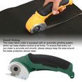 thumbnail image 3 of Tijeras Eléctricas Inalámbricas Cortador de Tela Recargable de 240RPM para Mantas Cuerdas de Papel Kraft de Cuero ANGGREK  Otros, 3 of 8