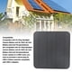 thumbnail image 4 of Panel solar para cámara de anillo, cargador solar de cámara de seguridad de carga ráspida de 12W, IP65 Impermeable, Ajustable Montado en la Pared, Fácil Instalación, Panel de, 4 of 7