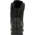thumbnail image 4 of Rocky Cadet 8" Black Side Zip Public Service Boot, 4 of 7