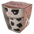 thumbnail image 1 of Juego de Vajilla Ambient 21 2 Piezas Tazón 600 ml y Taza 350 ml de Porcelana Diseño de Vaca, 1 of 3