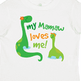 thumbnail image 4 of Inktastic My Mamaw Loves Me Grandson Gift Boys Toddler T-Shirt, 4 of 5