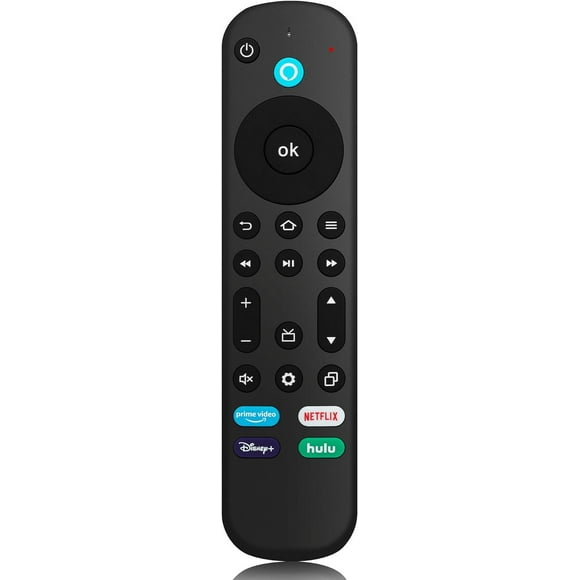 LAICAIW Replacement Voice Remote Control Fit for Toshiba, Insignia Smart TVs, 4-Series Smart TVs, Smart TV Omni Series/Omni QLED Series, Fire Smart TVs Cube (3rd Gen), Smart TV Stick 4K Max (2nd Gen)