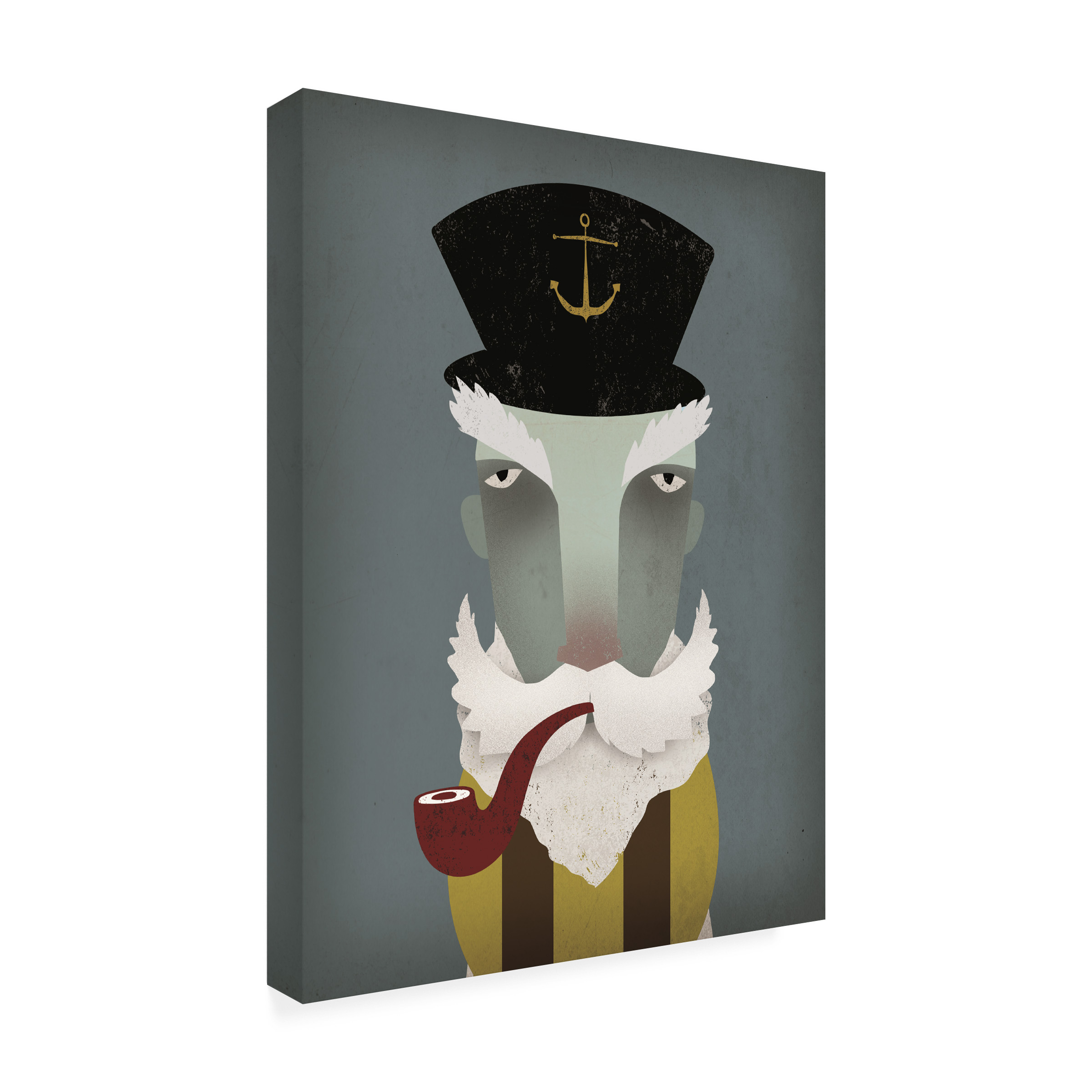 Trademark Fine Art 'Fisherman I' Canvas Art by Ryan Fowler