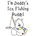 thumbnail image 2 of CafePress - Daddy's Ice Fishing Buddy Body Suit - Long Sleeve Cotton Baby Bodysuit, 2 of 4